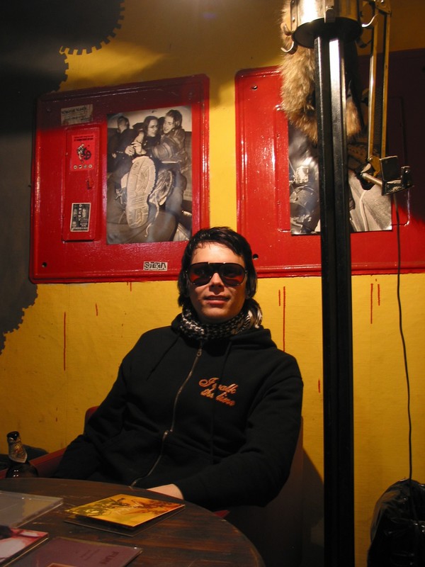 Jussi in  Green Club, Vilnius, Lithuania