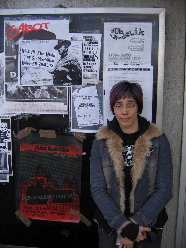 Flyers in Tampere, Finland