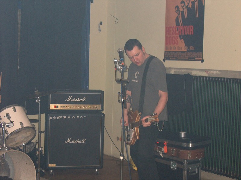 Playing at Jugendhaus West in Stuttgart.