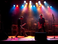 Playing at Kab de L'Usine in Geneve, Switzerland.