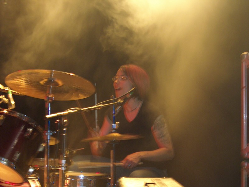 Playing at Kab de L'Usine in Geneve, Switzerland.