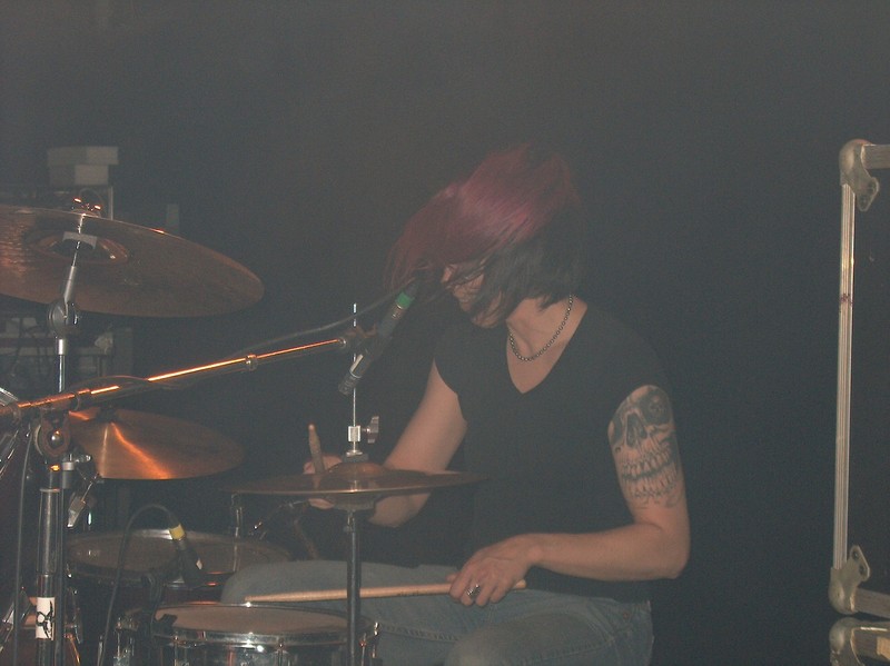 Playing at Kab de L'Usine in Geneve, Switzerland.