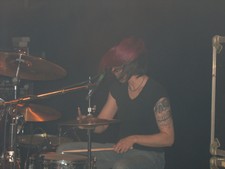 Playing at Kab de L'Usine in Geneve, Switzerland.