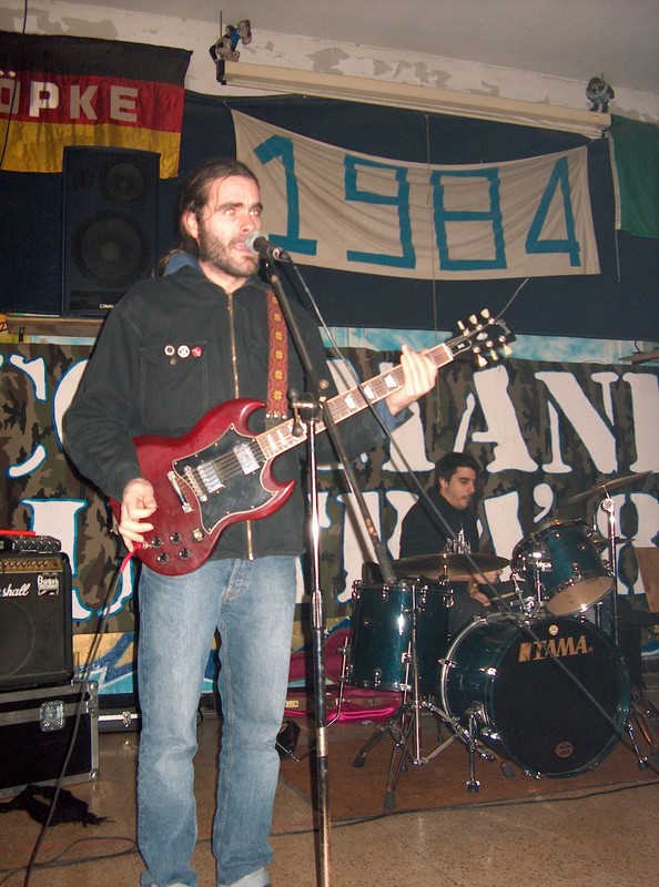 ED MUDSHI at Les Ultras Football Club, Marseille, France.